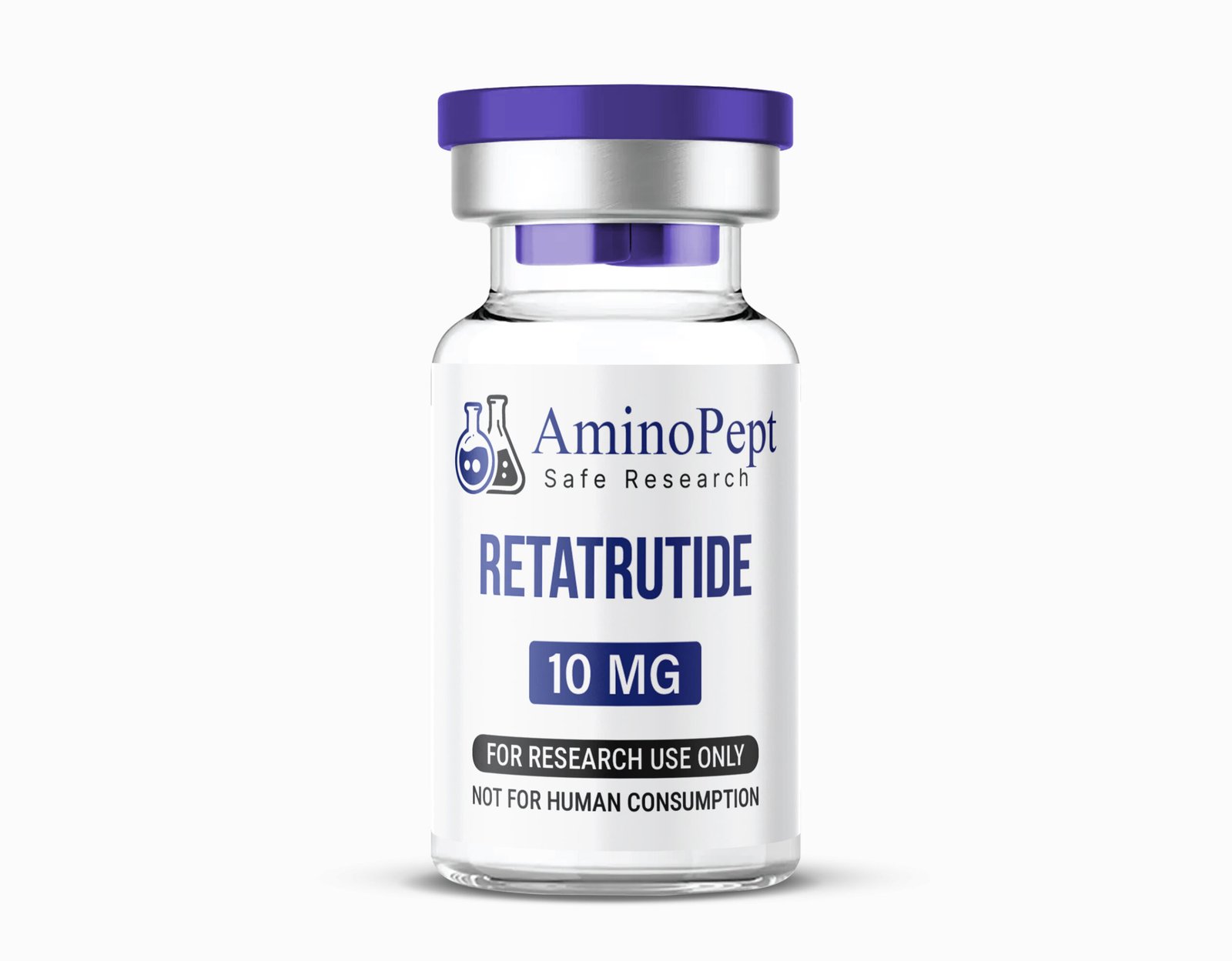 Retatrutide 10mg peptide triple-agonist vial lyophilized research compound