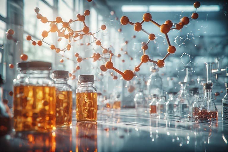 laboratory scene 